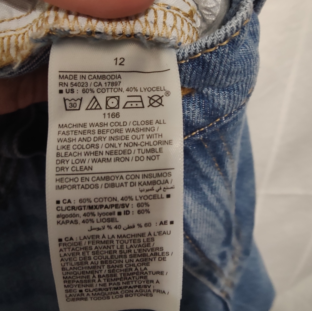 Mid-rise baggy loose jeans - Picture 6 of 7